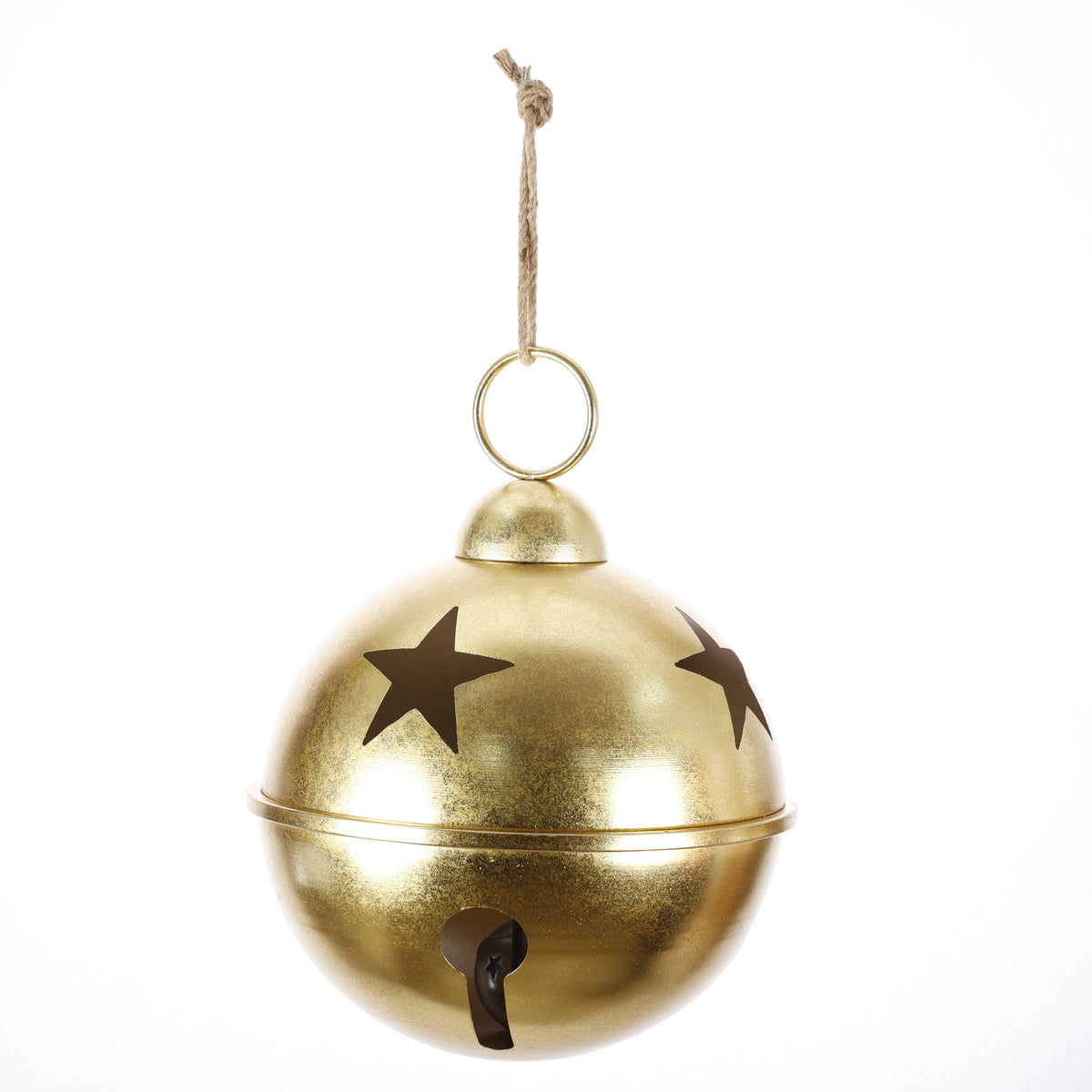 12" GOLD METAL BELL