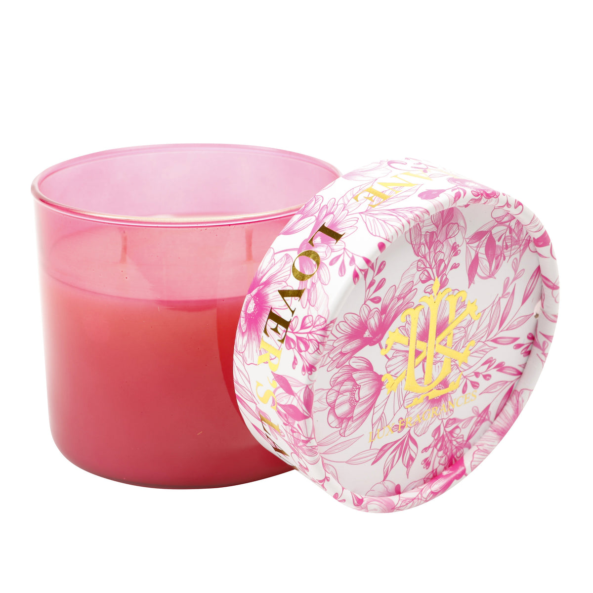 Lover's Lane 15 oz. 2-Wick Spring Lidded Candle
