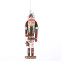 H 6" GINGERBREAD NUTCRACKER ORNAMENT (TEDDY BEAR ONLY)
