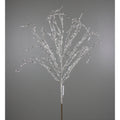 34IN Glitter Twig Branch, Platinum