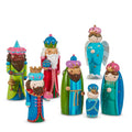 9" Multicolor Nativity