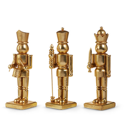 10" Gold Nutcracker (LEFT ONLY)