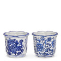 4" Mini Blue and White Pots (RIGHT ONLY)