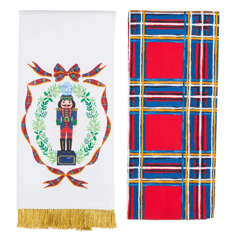 26" Noble Nutcracker Tea Towels (PLAID ONLY)