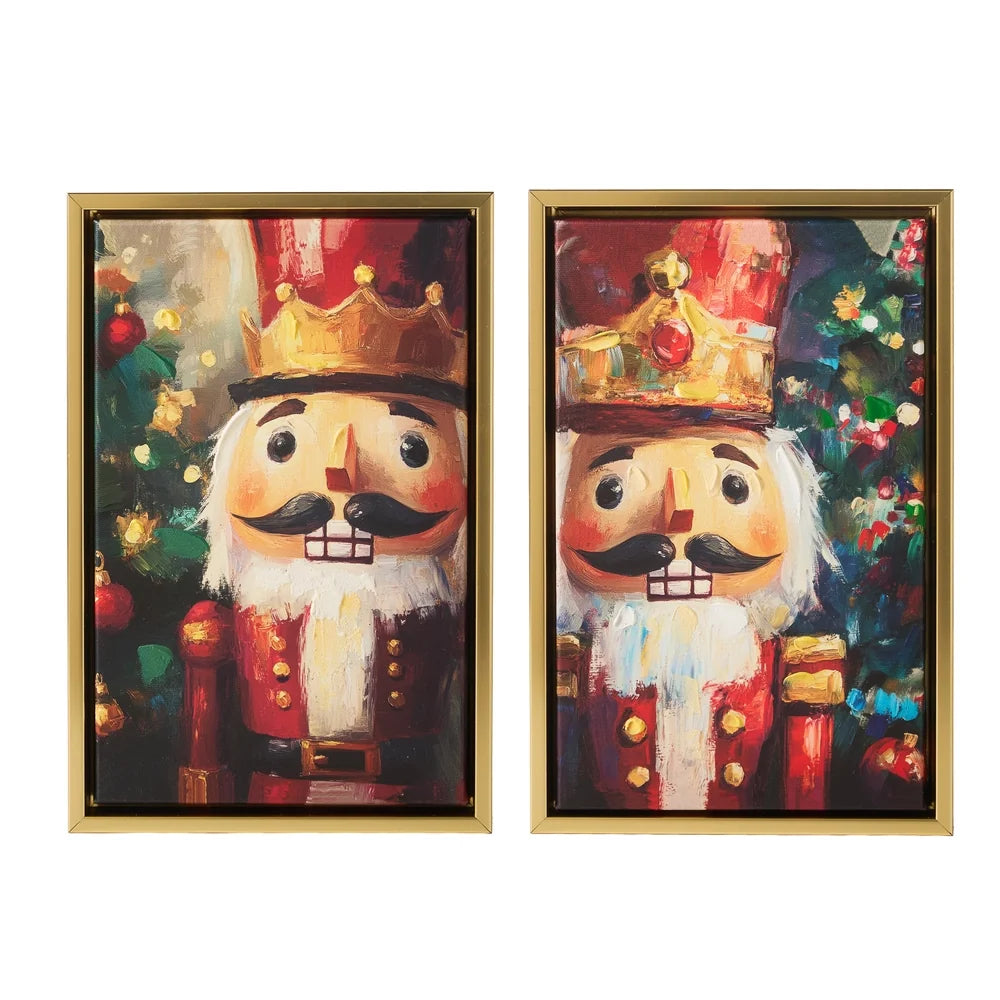 11.5" Holiday Nutcracker Wall Art (RIGHT ONLY)