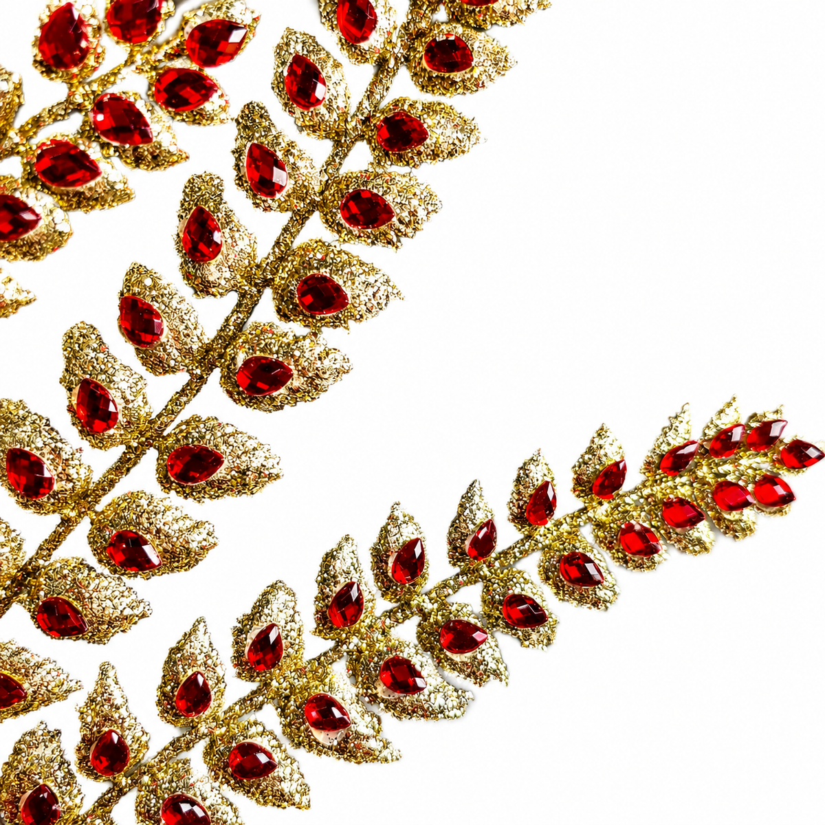 29.5" Red Jewel Spray