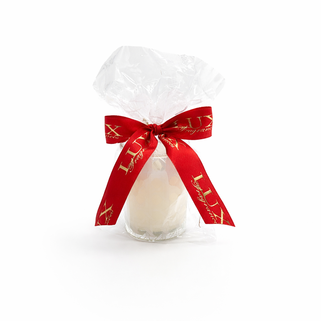 Vanilla Bean 3 oz Votive Candle with Bow