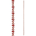 5' Red Jewel Garland