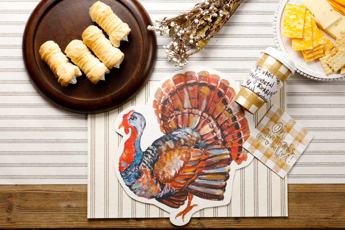 Turkey Diecut Placemat
