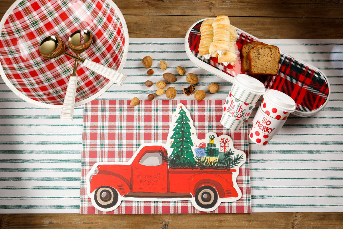 White/Red/Green Placemat